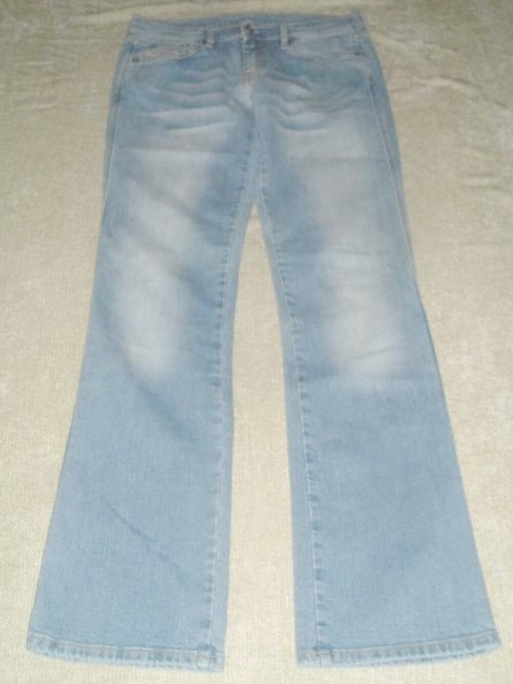 DIESEL Zink  blue denim jeans VINTAGE 30 X 32 made in Italy